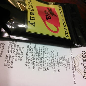 Saint Simons Tea Company - a packet of tea on a table - Coffee & Tea Near Me - Rome, Georgia