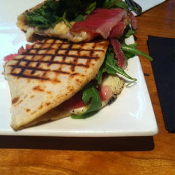 Osteria Papavero - Piadina con Mozzarella, Prosciutto e Rucola - Italian Near Me - Madison, Wisconsin