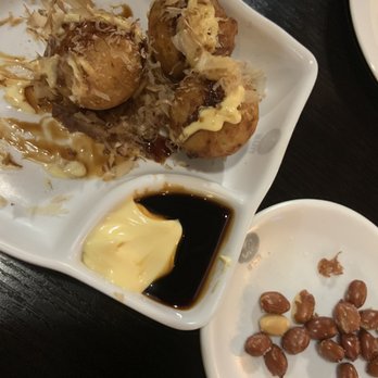 Fun Noodle Bar - Takoyaki Octopus Balls & roasted peanuts - Ramen Near Me - Odessa, Texas Fun Noodle Bar - Takoyaki Octopus Balls & roasted peanuts - Ramen Near Me - Odessa, Texas