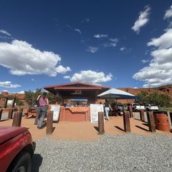 Pueblo Food Red Rocks - Jemez Pueblo food stand