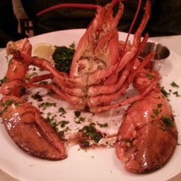 Butter poached lobster