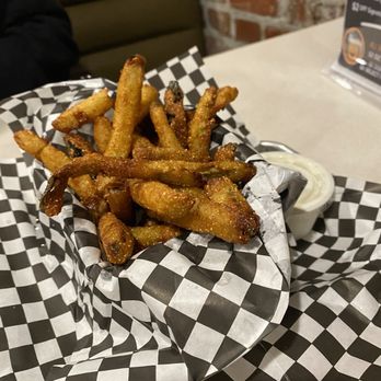 Bull & Bear - Fried pickle goodness - American Near Me - Youngstown, Ohio