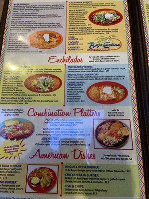 Menu photo 2 Baja Cantina Sequim, WA