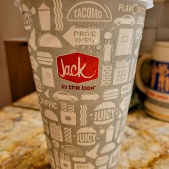 Jack in the Box - Medium drink, about 28-30 oz - Tacos Near Me - San Leandro, California