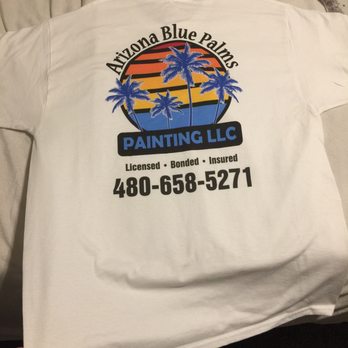 Caveman Printing & Apparel - back side of our mens size company shirts! - Print Media Near Me - Mesa, Arizona