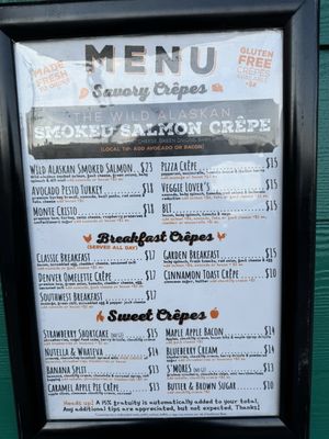 Menu photo 6 Alaska Crepe Ketchikan, AK Menu photo 6 Alaska Crepe Ketchikan, AK