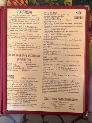 Menu photo 2 La Fiesta Abilene, KS