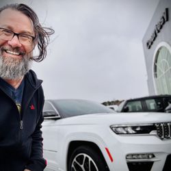 Courtesy Chrysler Dodge Jeep Ram - BRRRR.... 29 degrees sure is cold outside but a loaded GCSR and all the bells and whistles warmed me right up!