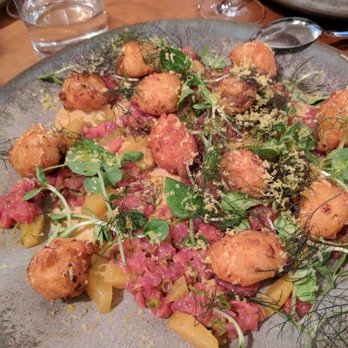 The Progress - Lamb tartare - New American Near Me - San Francisco, California
