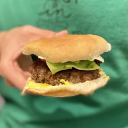 D6 Provisions - Delicious lamb burger was a good 1/2 pound with a perfect amount of feta.