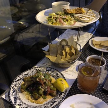 Barrio - Guacamole, Grilled Octopus and Grilled Lobster Quesadilla* appetizers - Mexican Near Me - Chicago, Illinois Barrio - Guacamole, Grilled Octopus and Grilled Lobster Quesadilla* appetizers - Mexican Near Me - Chicago, Illinois