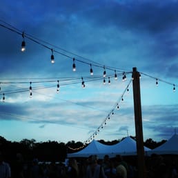 Brewery tents at Untapped Fest (before the crazy rain and hail storm) Brewery tents at Untapped Fest (before the crazy rain and hail storm)
