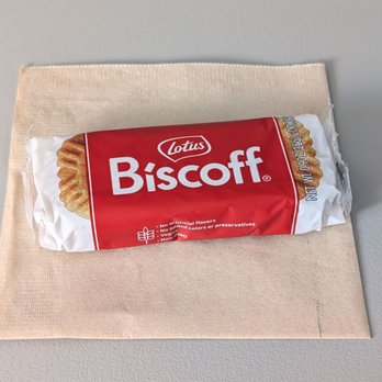 Alaska Airlines - Biscoff cookies - Airlines Near Me - Everett, Washington