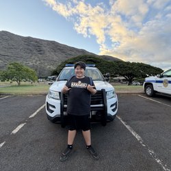 Wai'anae Police Station - Me & Mommy