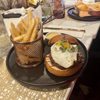 Sveta - Stroganoff Burger - Modern European Near Me - New York, New York Sveta - Stroganoff Burger - Modern European Near Me - New York, New York