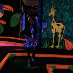 Glow Golf - Super fun course!