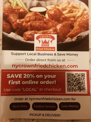 Halal Crown Fried Chicken by null