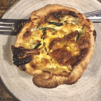 West Oak Coffee Bar - Vegetable quiche.-Rating:10/10 - Coffee & Tea Near Me - Denton, Texas