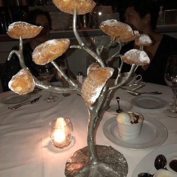 Steak 48 - How darling is this beignet tree? - Steakhouses Near Me - Houston, Texas Steak 48 - How darling is this beignet tree? - Steakhouses Near Me - Houston, Texas