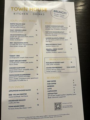 Menu photo 4 Town House Kitchen & Drinks New Rochelle, NY