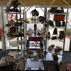The Psychic Shop - Crystal display