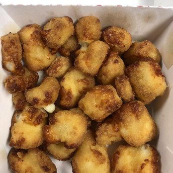 Freddy's Frozen Custard & Steakburgers - Cheese Curds - They're good but can't eat them all !! LOL !! - Burgers Near Me - Euless, Texas