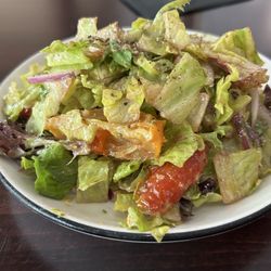 Prime Cuts Italian Steakhouse - Salad and king cut steak