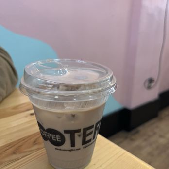 Six Shooter Coffee - vanilla iced oat milk latte - Coffee & Tea Near Me - Cleveland, Ohio Six Shooter Coffee - vanilla iced oat milk latte - Coffee & Tea Near Me - Cleveland, Ohio