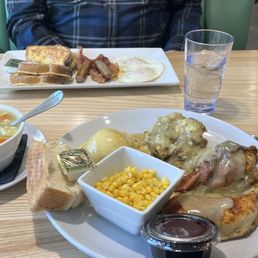 French Toast Combo and Baked Chicken Special