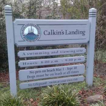 Calkin's Landing - Beaches Near Me - Mercer Island, Washington