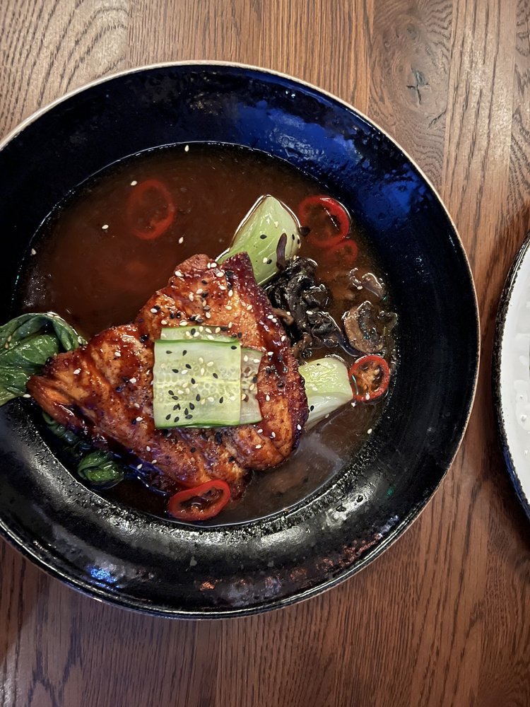Food from Dynamite Woodfire Grill