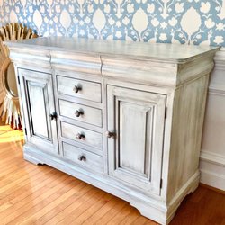 Renew Home Furnishings - Custom lacquer faux finish by Renew Home Furnishings