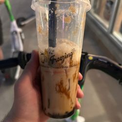 Freezing Thai Rolled Ice Cream