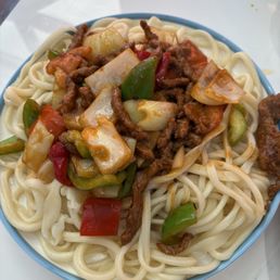 Spicy Sichuan Beef Noodles