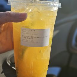 Passion fruit and pineapple fruit tea Passion fruit and pineapple fruit tea