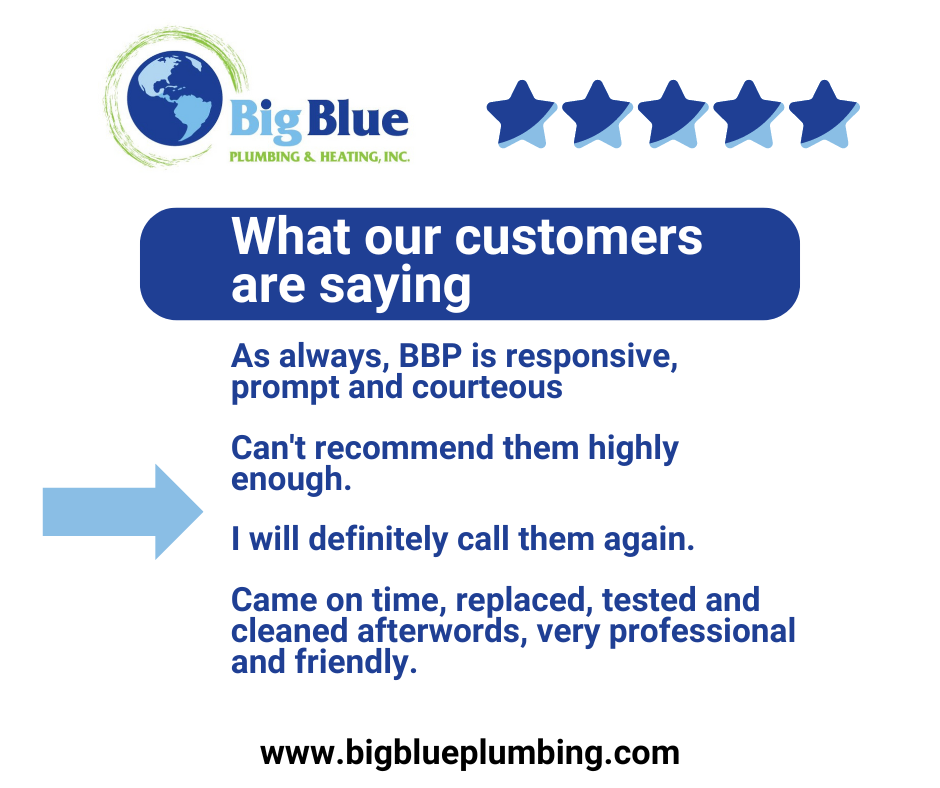 Slide of Big Blue Plumbing & Heating