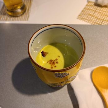 Nanzan GiroGiro - Black Cod Egg Custard = light, flavorful - amazing way to start the meal - Japanese Near Me - Honolulu, Hawaii Nanzan GiroGiro - Black Cod Egg Custard = light, flavorful - amazing way to start the meal - Japanese Near Me - Honolulu, Hawaii