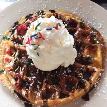 Ce La Vi - Funfetti Waffle. - Desserts Near Me - Red Bank, New Jersey