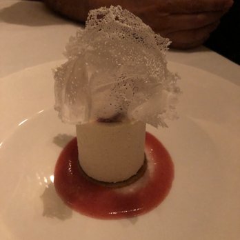 Geronimo - Sous vid strawberry shortcake - French Near Me - Santa Fe, New Mexico