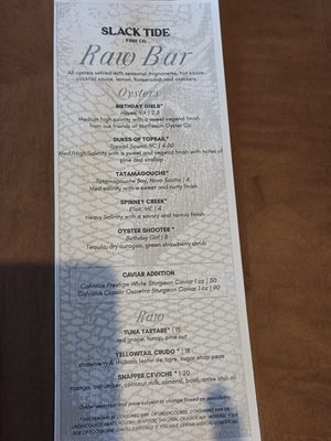 Menu photo 2 Slack Tide Fish Richmond, VA Menu photo 2 Slack Tide Fish Richmond, VA