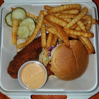Dave's Hot Chicken - Slider and strip combo. - Chicken Shop Near Me - Tualatin, Oregon Dave's Hot Chicken - Slider and strip combo. - Chicken Shop Near Me - Tualatin, Oregon