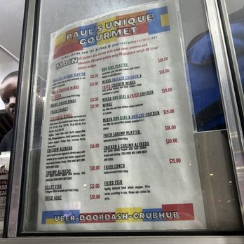 Paul's Unique Gourmet - The menu - Haitian Near Me - Miami, Florida Paul's Unique Gourmet - The menu - Haitian Near Me - Miami, Florida