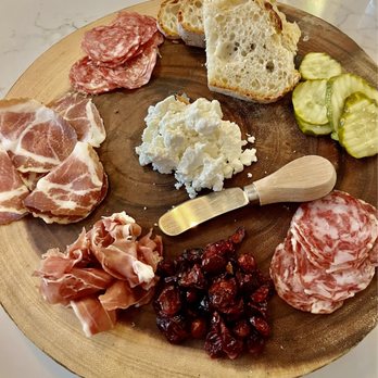 Bia Kitchen - Charcuterie board - delicious! - Modern European Near Me - Purcellville, Virginia