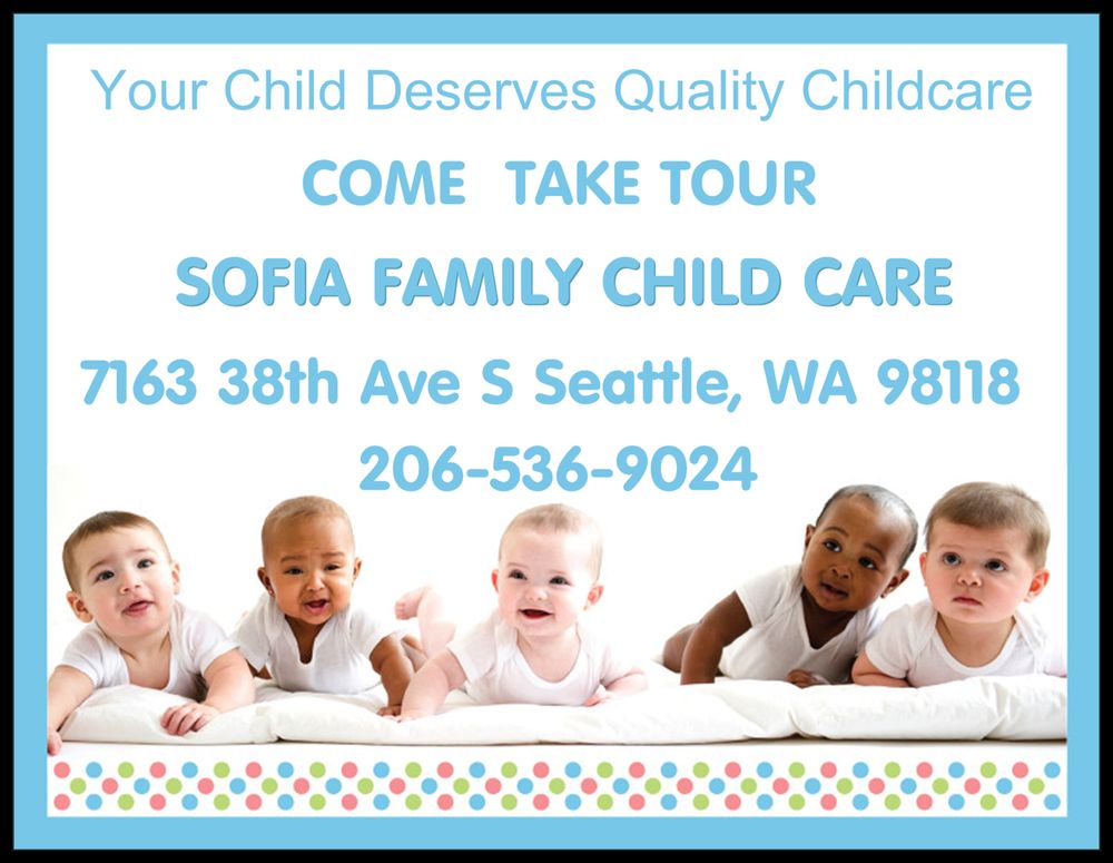 Sofia Family Child Care - childcare center in Seattle, WA