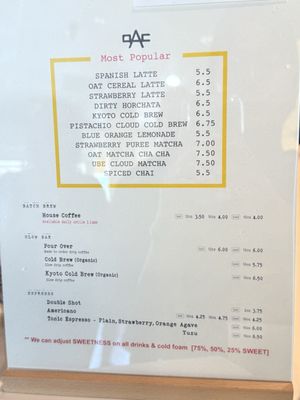 Menu photo 3 Made Coffee Fullerton, CA Menu photo 3 Made Coffee Fullerton, CA