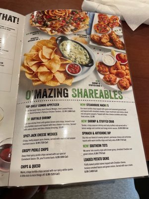 Menu photo 7 O'Charley's Restaurant & Bar Stockbridge, GA