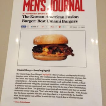 Bop N Grill - Details of the Umami burger - Burgers Near Me - Chicago, Illinois Bop N Grill - Details of the Umami burger - Burgers Near Me - Chicago, Illinois