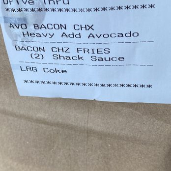 Shake Shack Castle Rock - I paid extra for this turd of an avocado - Burgers Near Me - Castle Rock, Colorado Shake Shack Castle Rock - I paid extra for this turd of an avocado - Burgers Near Me - Castle Rock, Colorado