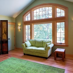 Sierra Pacific Windows - Custom windows by Sierra Pacific at residence in Jenner, CA