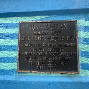 Ron Cochran Memorial Bridge - Landmarks & Historical Buildings Near Me - Fort Lauderdale, Florida Ron Cochran Memorial Bridge - Landmarks & Historical Buildings Near Me - Fort Lauderdale, Florida